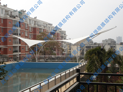 世纪龙苑膜结构小品工程