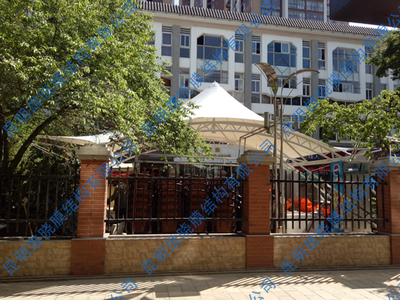 陆良阳光花园膜结构小品