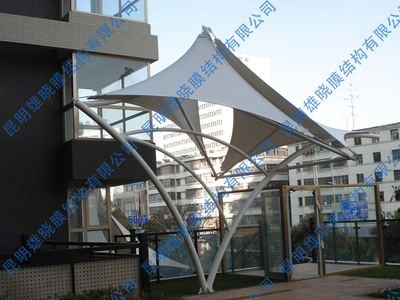 昆明Moma二期景观膜结构