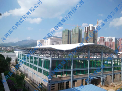 建筑房顶膜结构