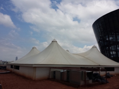 滇池柏悦采光顶-穹顶膜结构工程