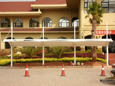 安宁温泉接物台膜结构工程