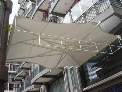 昆明园丁三期南厢苑小区大门膜结构工程