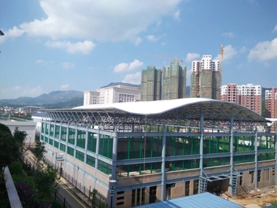 富源保安训练中心屋顶膜结构工程