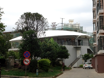 兴顺和投资公司办公室膜结构顶工程