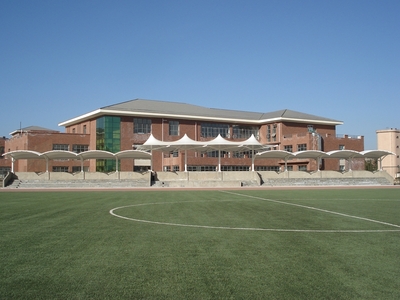 体育看台膜结构雨棚