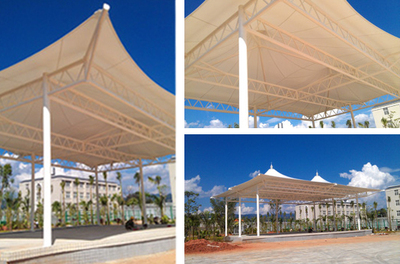 景洪监狱舞台膜结构工程