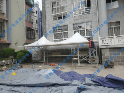 兰坪县自行车棚膜结构工程