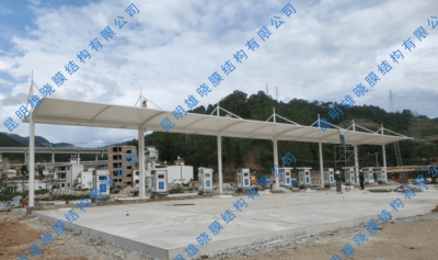 临沧市临翔区益民公共汽车充电站雨棚